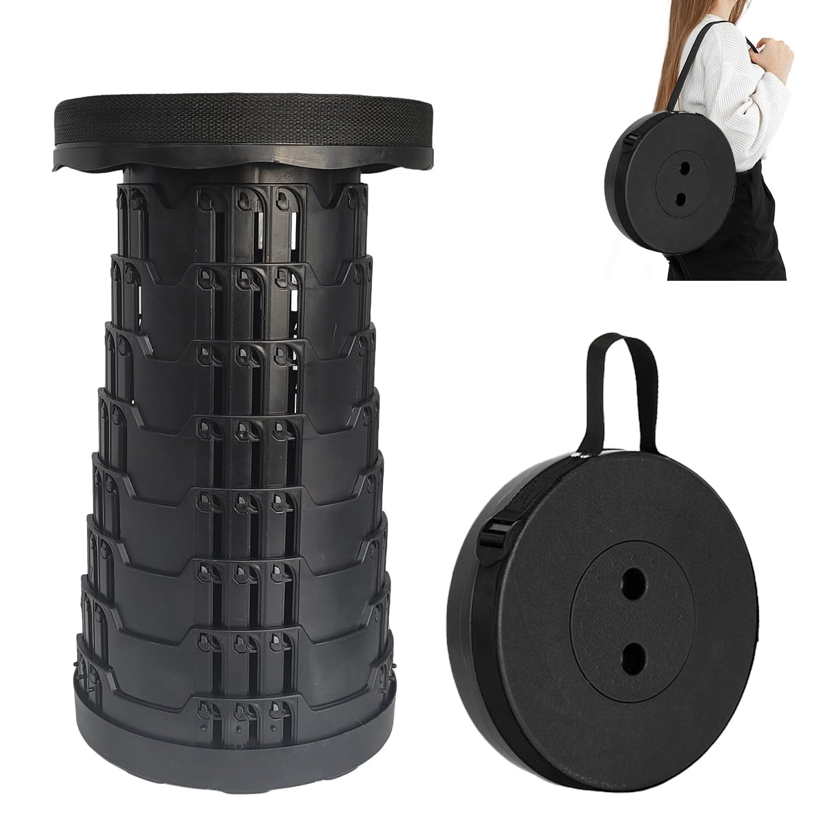 Foldable Telescopic Stool